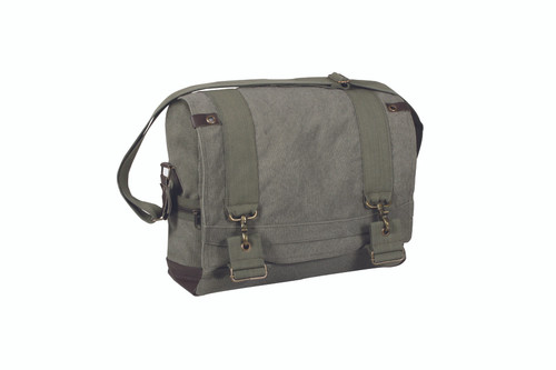 Rothco Vintage Canvas B-15 Pilot Messenger Bag