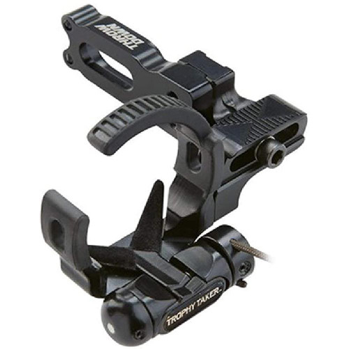 Dead Down Wind Trophy Taker Throwdown Ambidextrous Arrow Rest Cable Driven - Black
