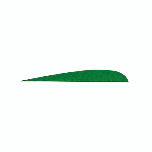 Gateway Parabolic Feathers Green 4 in. LW 100 pk.