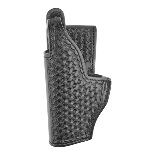 Basketweave Leather Mid Ride (Jacket Slot) Holster
