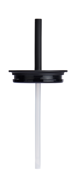 Press-In Straw Lid - Black