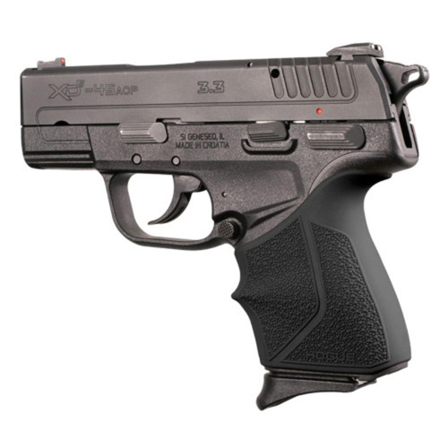 Hogue Handall Beavertail Grip Sleeve for Springfield XD-E 9/45 Black
