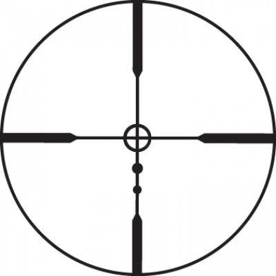 BLEMISHED Leupold VX-Freedom Muzzleloader Rifle Scope - 3-9x40mm 1" Tube Sabot Ballistics Reticle Matte Black