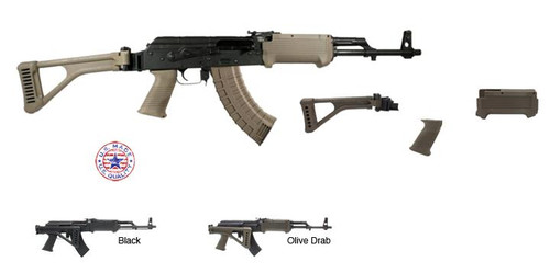 Tapco Intrafuse Folding Stock for AK Pattern Rifle - FDE