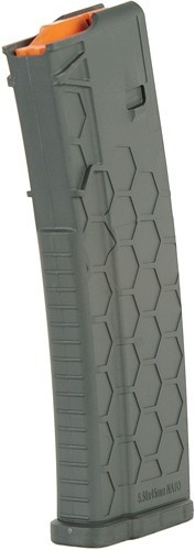 15RD GRAY POLYMER SERIES 2HEXMAG MAGAZINE AR-15 5.56X45 