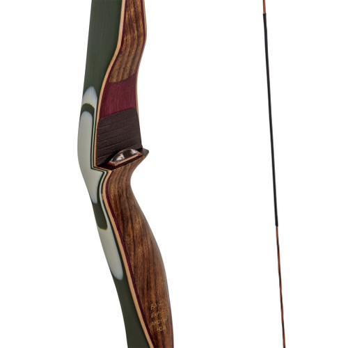 Bear Kodiak Recurve Shedua and Green 40 lbs. RH Bear Kodiak Recurve Shedua and Green 40 lbs. RH