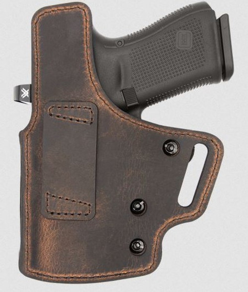 Defender Alpha Holster OWD Brn/Blk Sz 4 3.0"