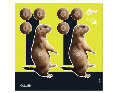 EZAim SplashTarget Prairie Dog 8x8 6pk