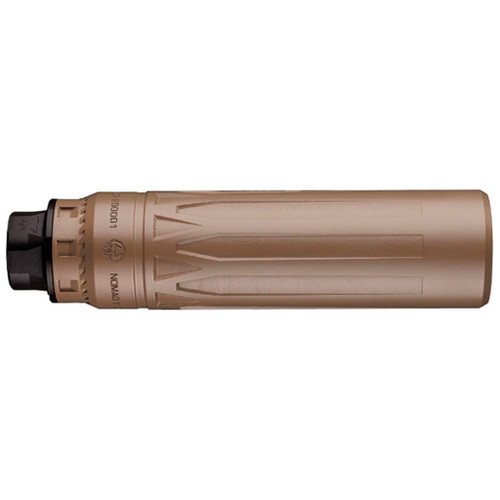 Dead Air Nomad TI XC Suppressor 7.62mm w/ Direct Thread 5/8-24 HUB Mount FDE