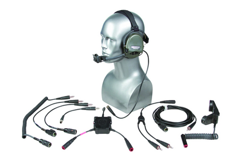 Liberator III ITJCS - TACP/JTAC Secure Dual-Comm Tactical Headset w/ Integrated Digital Hearing Protection