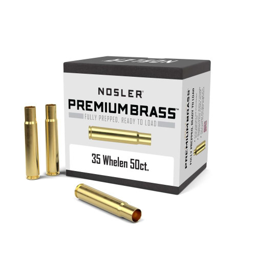 Nosler Unprimed Brass Rifle Cartridge Cases 50/ct .35 Whelen
