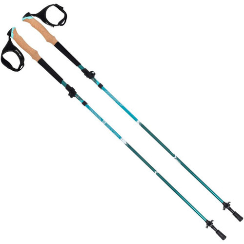 Alpha Aluminum Trekking Poles 1Pr Glacier Melt