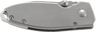 STAINLESS/SILVER BLADECRKT SQUID 2.1" FINE EDGE 