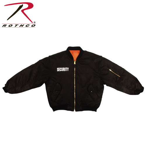 Rothco MA-1 Flight Jacket with Security Print
