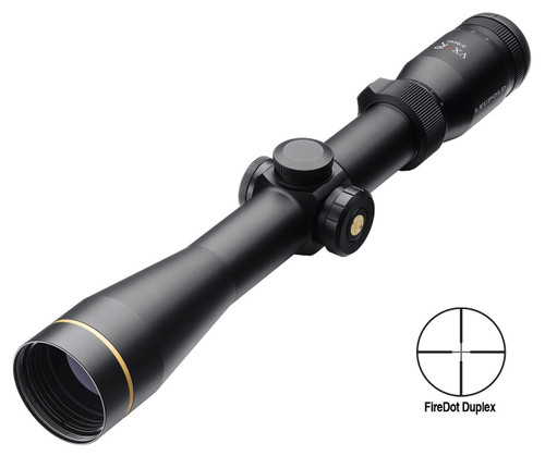 DEMO Leupold VX-R Rifle Scope - 3-9x40mm Illum. FireDot Duplex 33.6-13.6' 4.2-3.7" Matte