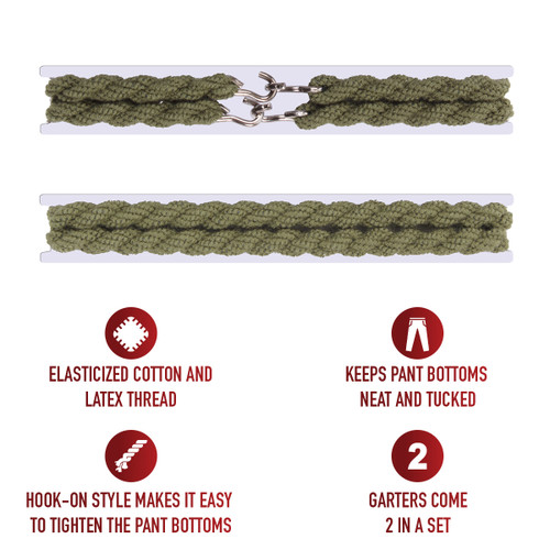 Rothco Blousing Garter Straps