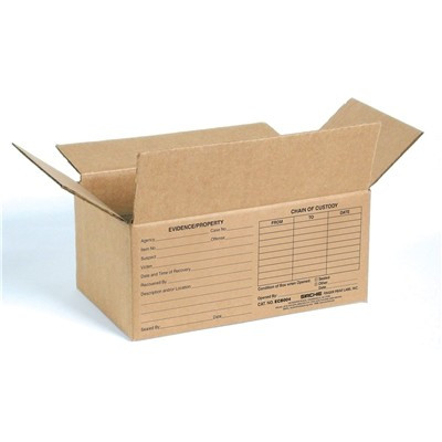 Evidence Collection Box (10 3/8'' x 6 3/8'' x 4 1/2'') - Set of 40