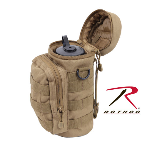 Rothco MOLLE Compatible Water Bottle Pouch Rothco MOLLE Compatible Water Bottle Pouch