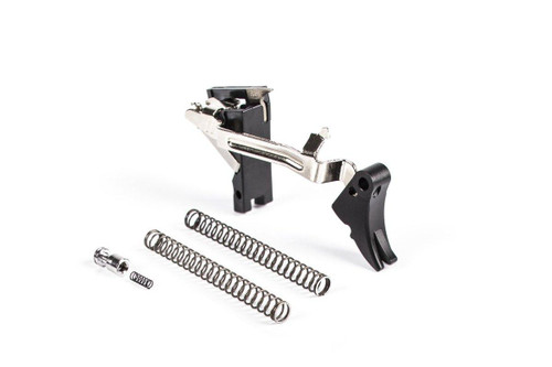 ZEV Technologies Fulcrum Adjustable Trigger Drop-In Kit for 1st-3rd Gen 9mm Glocks - Black/Red