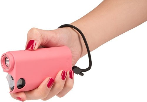 STUN GUN/LIGHT/PEPPER SPRAYGUARD DOG OLYMPIAN 3-IN-1 PINK 