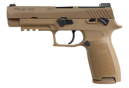 P320 M17 9MM 4.7" Coyote NS/MS 10rd