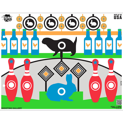 EZ AIM 23X19 PAPER TGT FUN SHOOTGAL 4PK MULTI