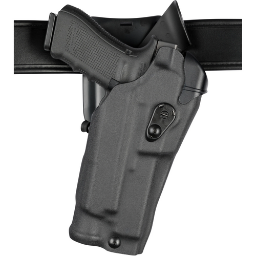 Model 6395RDS ALS Low-Ride Level I Retention Duty Holster for Glock 19 MOS w/ SureFire XVL2