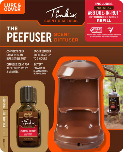 BOTTLE #69 DOE-IN-RUTTINKS SCENT DIFFUSER W/.5OZ 