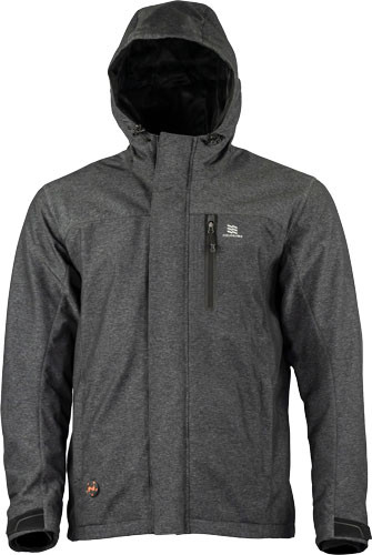 JACKET HEATHER GRAY XX-LARGE!MOBILE WARMING MEN'S ADVENTURE 