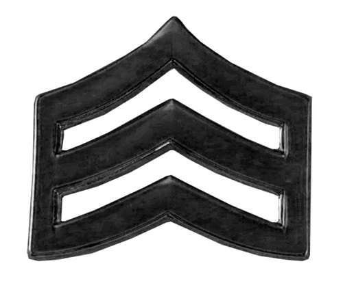 Sergeant Chevron Mini 3/4'' Wide - Pair
