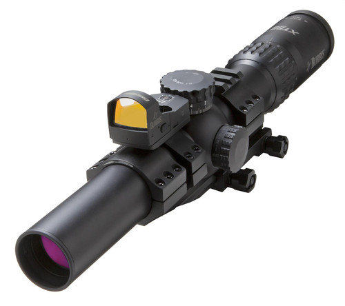 BLEMISHED Burris XTR II Rifle Scope  Combo - 1.5-8x28mm Illum. XTR II Ballistic 5.56 G3 Reticle Matte