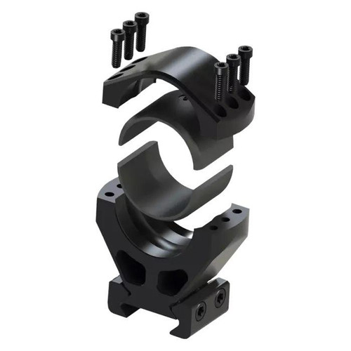 DEMO Burris Steel XTR Signature Scope Ring Set with Pos-Align Offset Inserts 30mm .1.00" Height Matte