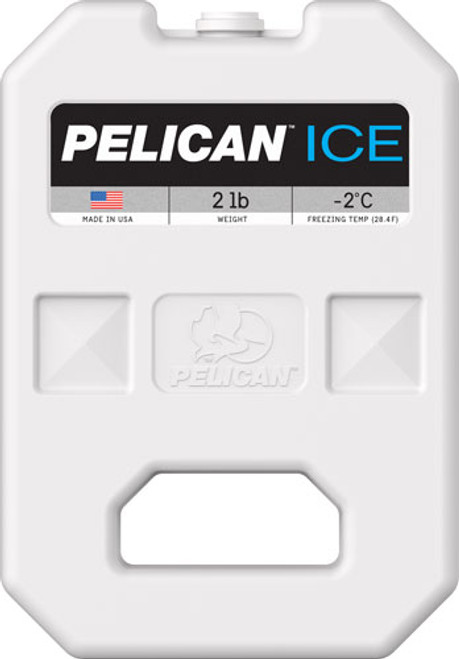 REUSABLEPELICAN 2 LB ICE PACK WHITE 