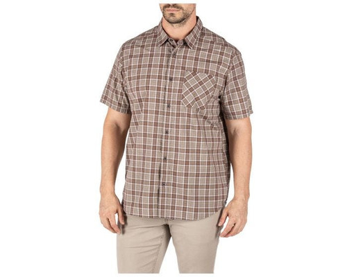 Carson Plaid Short Sleeve Shirt