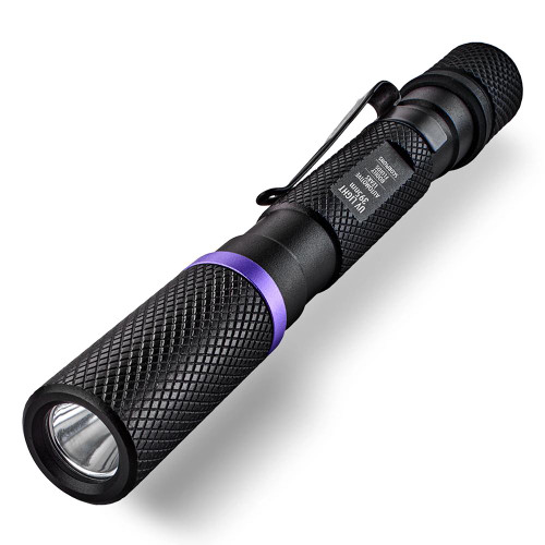 Police Security Flashlights UV Flashlight 395NM Black