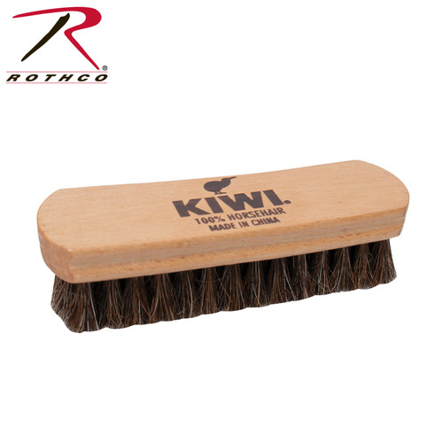 Kiwi Horse Hair Shine Brush