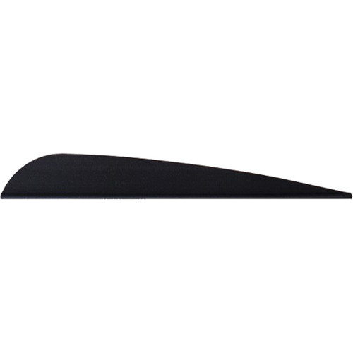 AAE Trad Vanes Black 4 in. 50 pk.
