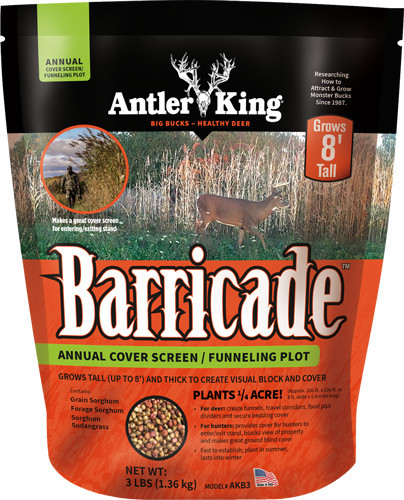 SCREEN 3# ANNUAL 1/4 ACREANTLER KING BARRICADE COVER 