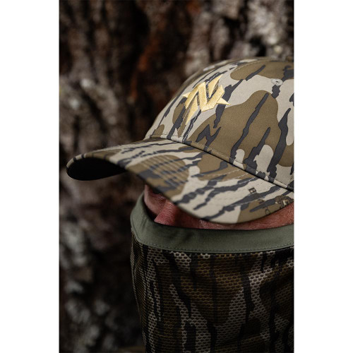 Nomad Assault Camo Trucker Hat Mossy Oak Bottomland