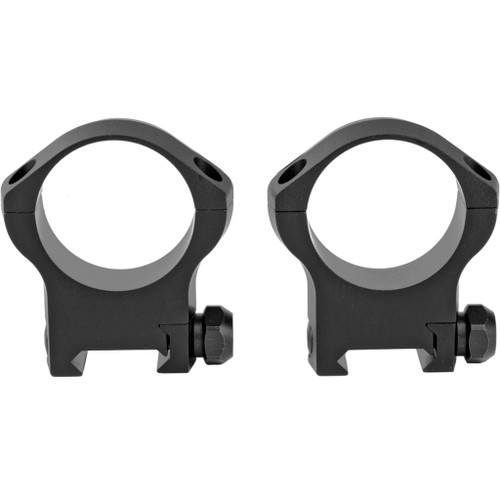 Warne Mountain Tech Scope Rings Matte Black 35mm High