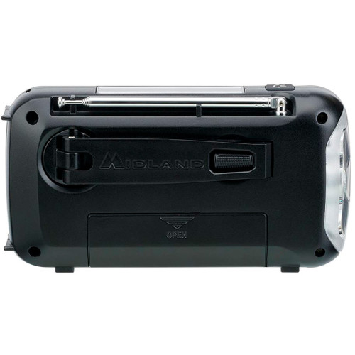 Midland Dynamo Crank Radio AM/FM/Weather Alert 2600mAH battery