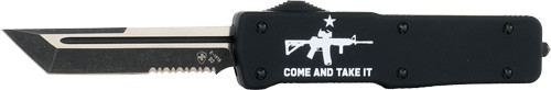 COME & TAKE IT AR 3.5" D2 SRTDTEMPLAR KNIFE LARGE ZINC OTF 
