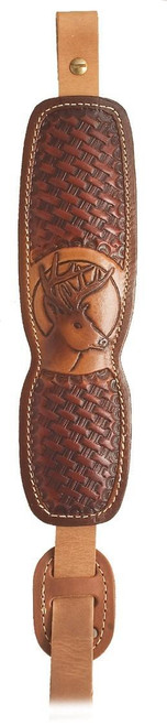 Hunter ProHunter Leather Sling - Deer Head Graphic