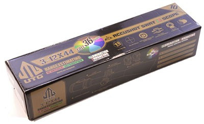 36 COLOR ILLUM WIRE MIL-DOTUTG SCOPE 3-12X44 30MM AO 