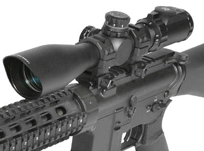 36 COLOR ILLUM WIRE MIL-DOTUTG SCOPE 3-12X44 30MM AO 