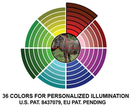 36 COLOR ILLUM WIRE MIL-DOTUTG SCOPE 3-12X44 30MM AO  36 COLOR ILLUM WIRE MIL-DOTUTG SCOPE 3-12X44 30MM AO