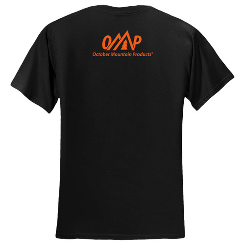 October Mountain Bucks Tee Black 2X Large