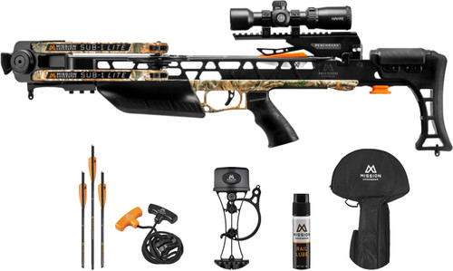 PACKAGE 335FPS RT-EDGEMISSION CROSSBOW SUB-1 LITE 