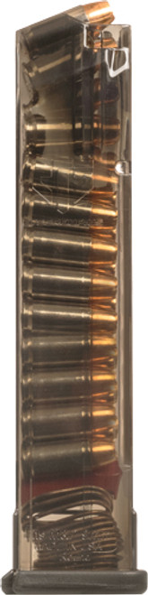 EXTENDED CARBON SMOKEETS MAGAZINE S&W M&P 9MM 21RD 