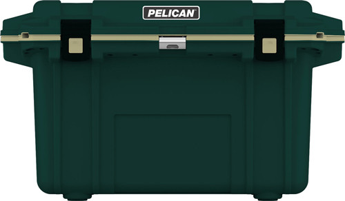 ELITE HUNTER GREEN/TANPELICAN COOLER IM 70 QUART 